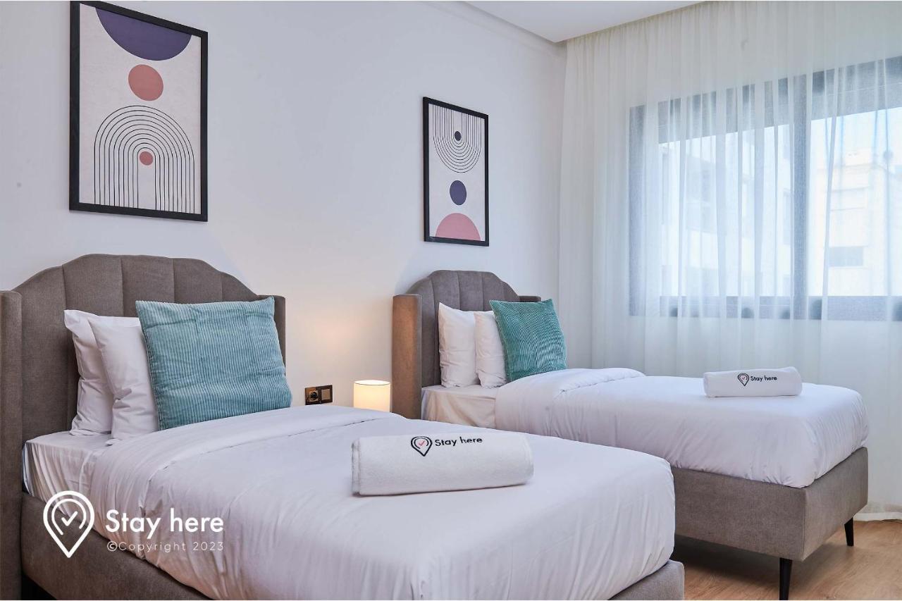 Stayhere Rabat - Hay Riad - Sophisticated Residence Extérieur photo