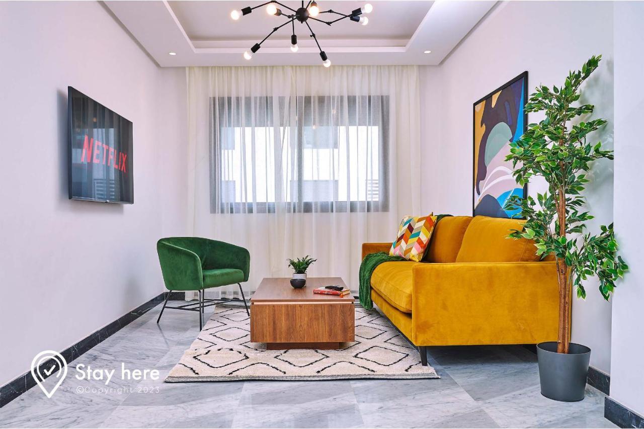 Stayhere Rabat - Hay Riad - Sophisticated Residence Extérieur photo