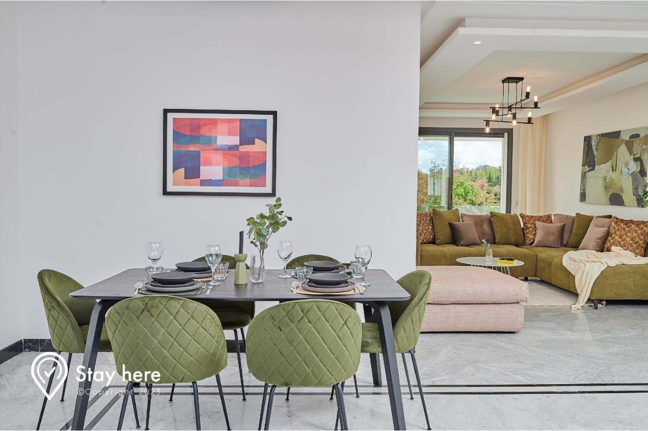 Stayhere Rabat - Hay Riad - Sophisticated Residence Extérieur photo