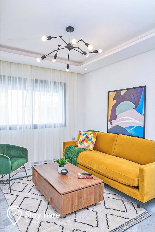 Stayhere Rabat - Hay Riad - Sophisticated Residence Extérieur photo