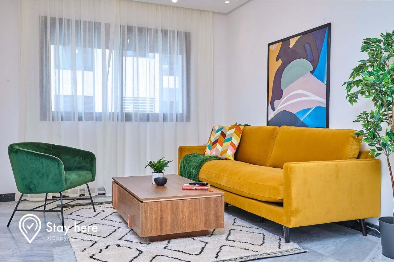 Stayhere Rabat - Hay Riad - Sophisticated Residence Extérieur photo