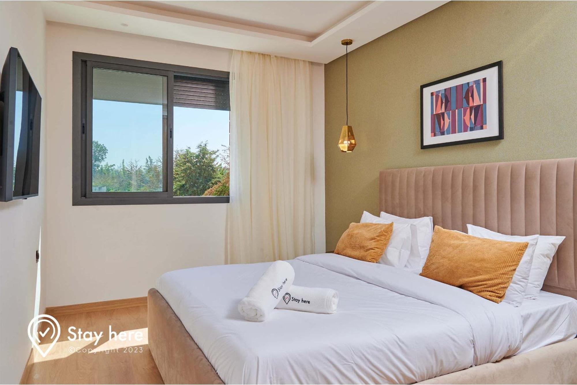 Stayhere Rabat - Hay Riad - Sophisticated Residence Extérieur photo