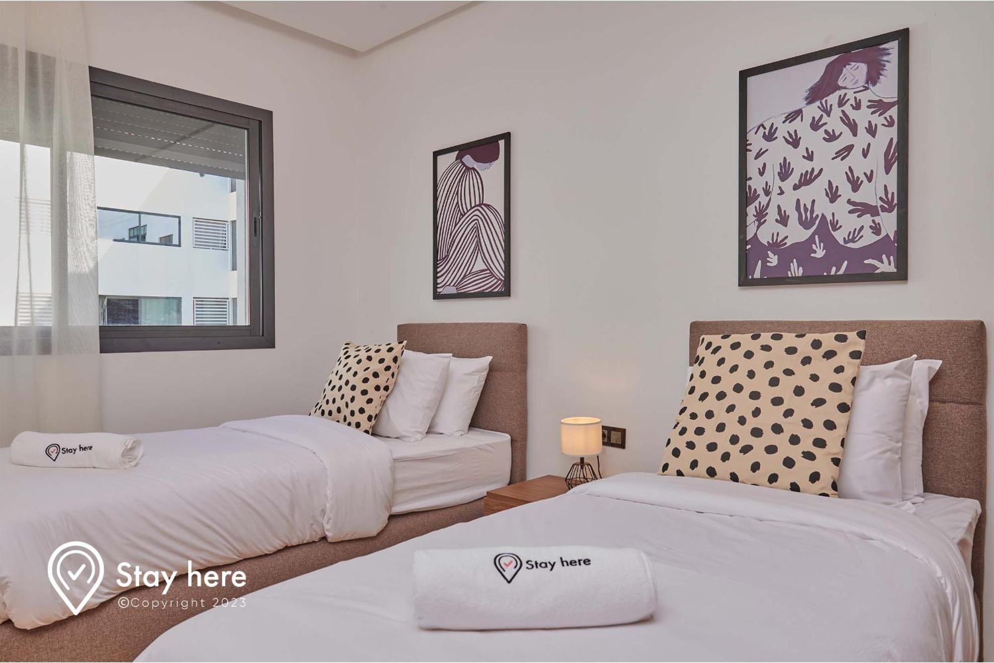 Stayhere Rabat - Hay Riad - Sophisticated Residence Extérieur photo