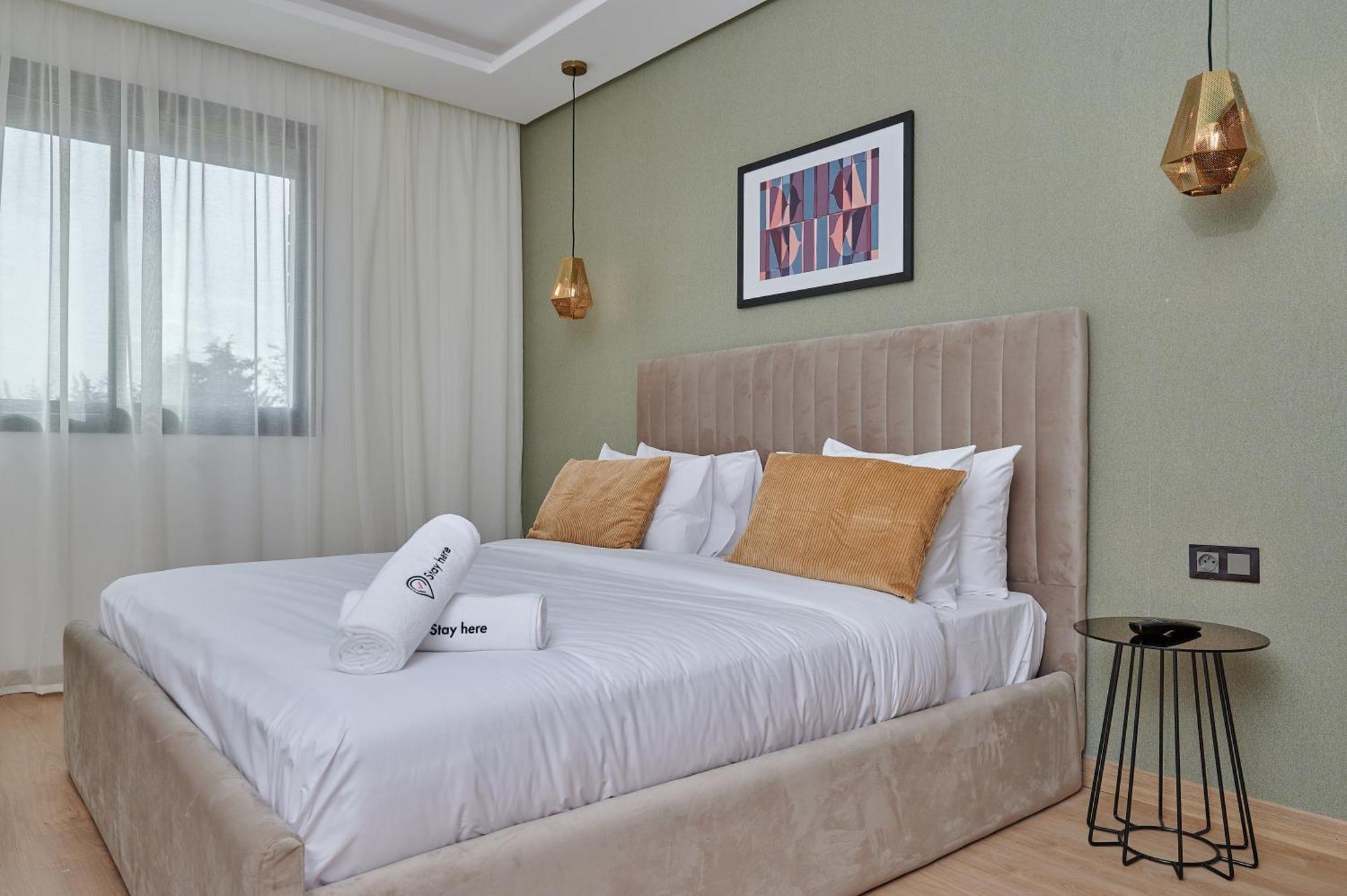 Stayhere Rabat - Hay Riad - Sophisticated Residence Extérieur photo